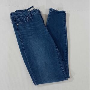 Athleta Sculptek Skinny Jeans Dark Wash Blue